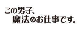 この男子、魔法がお仕事です。